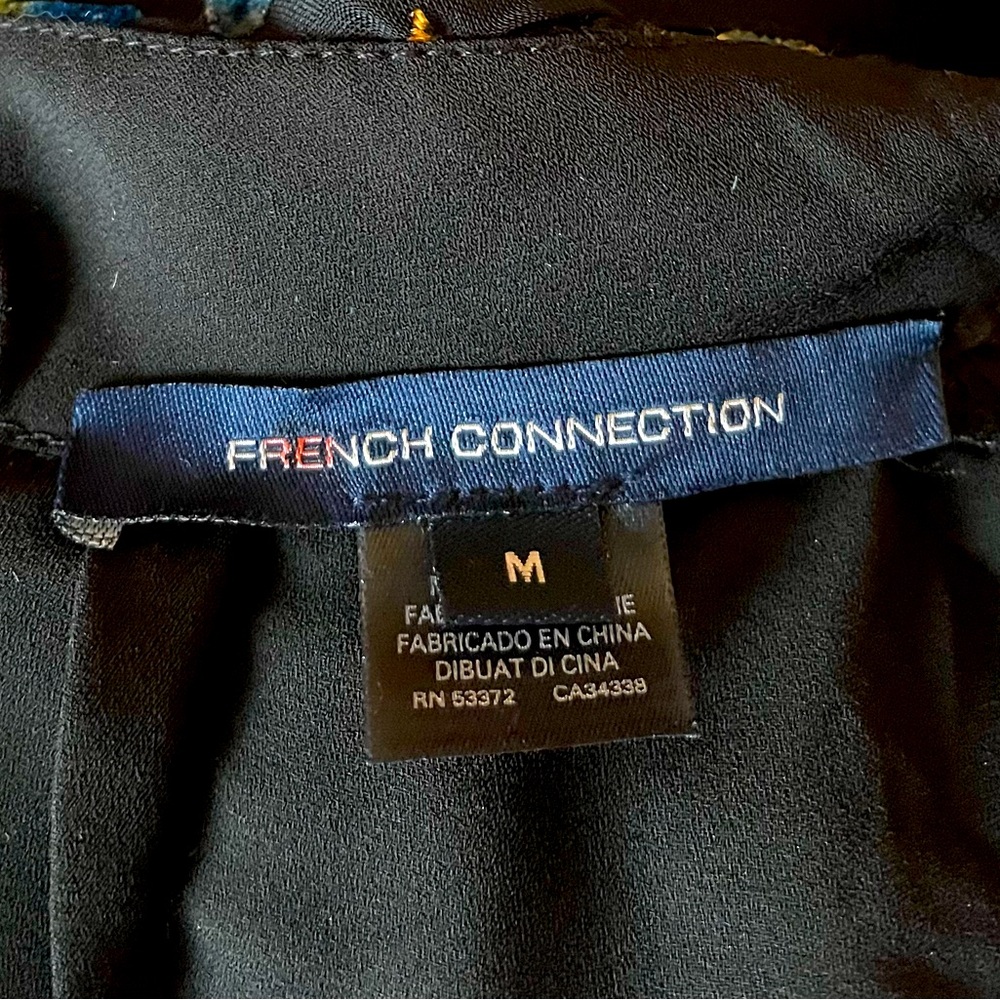 FRENCH CONNECTION Avery Burnout Puff-Sleeve Top - Picture 15 of 16